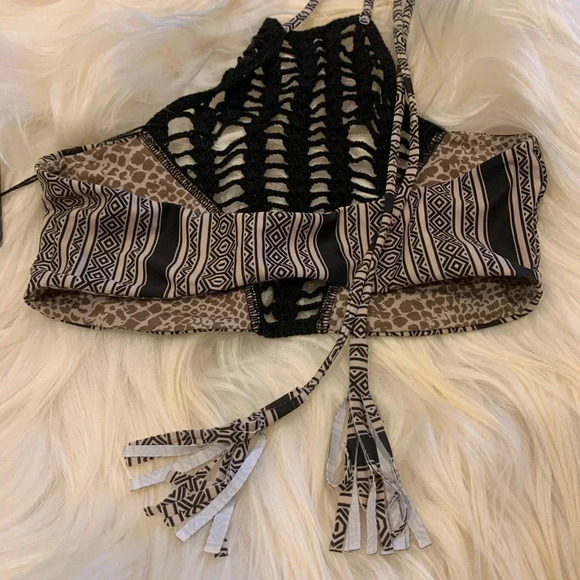 ACACIA NWT Panama Crochet Polynesia Bikini Top - Picture 7 of 7